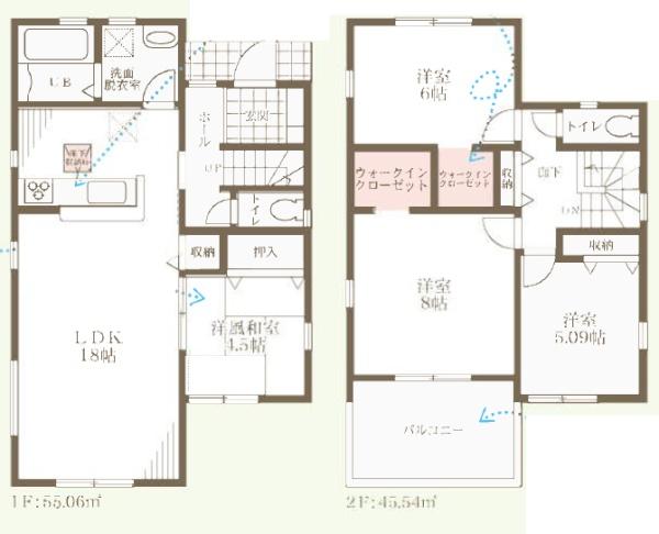 堺市南区槇塚台3丁5期1号棟　新築戸建