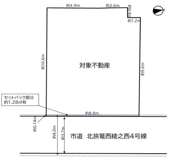 堺市堺区北旅籠町西2丁　売土地