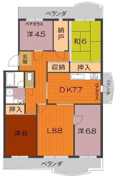 光明池駅前第2住宅2号棟
