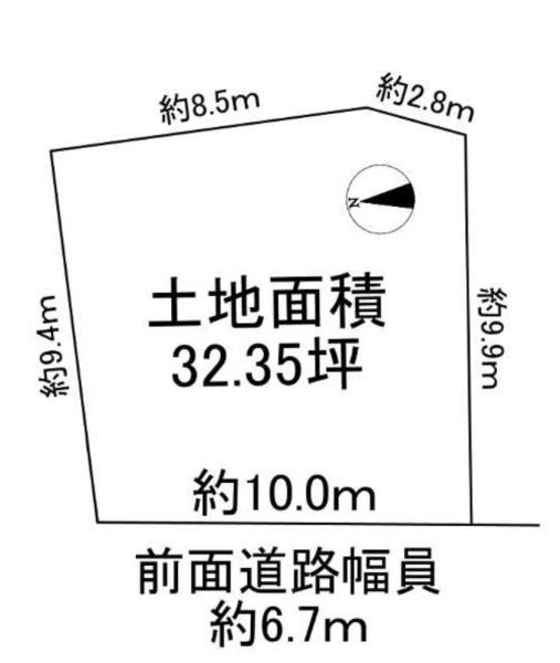 堺市西区上　売土地