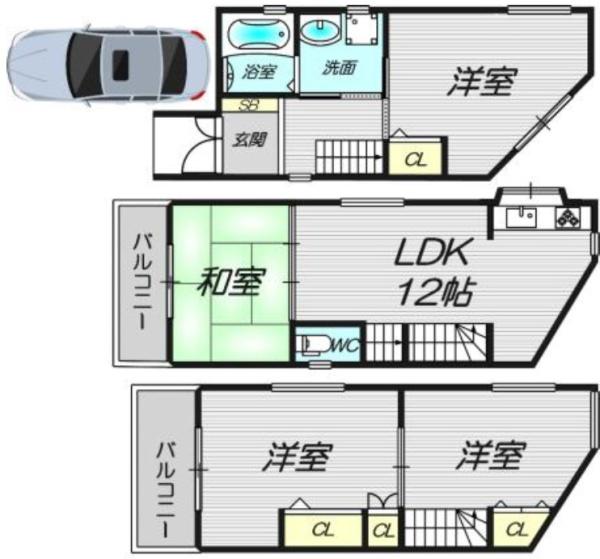 堺市中区毛穴町　中古戸建