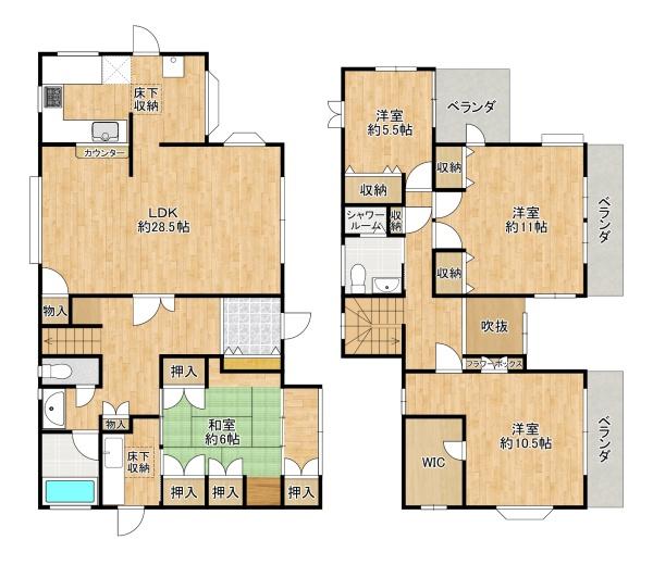 堺市南区高倉台4丁　中古戸建