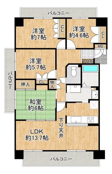 ソワール新檜尾台5号棟
