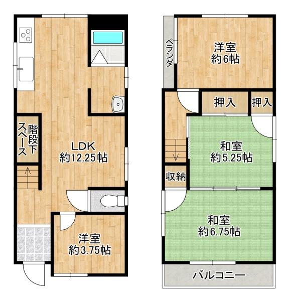 堺市堺区大浜北町1丁　中古戸建