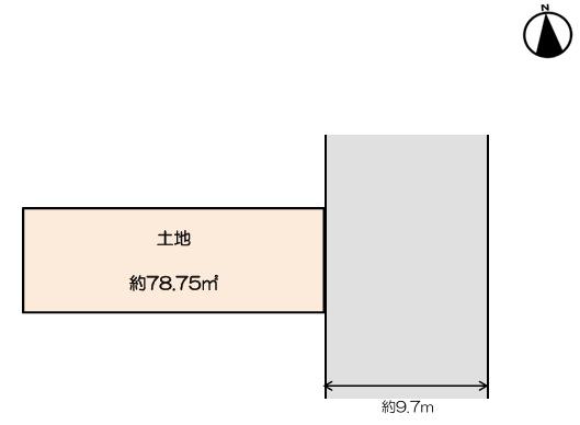 堺市東区北野田　売土地