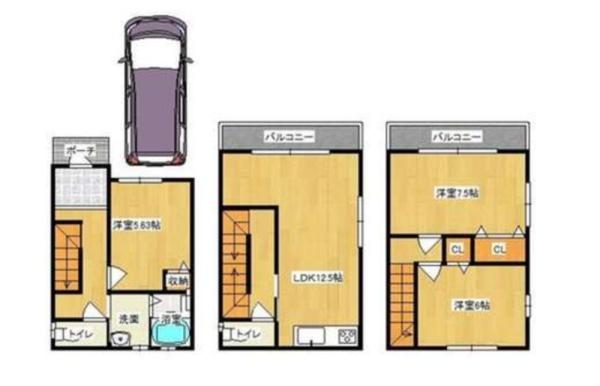 堺市堺区松屋町2丁　中古戸建
