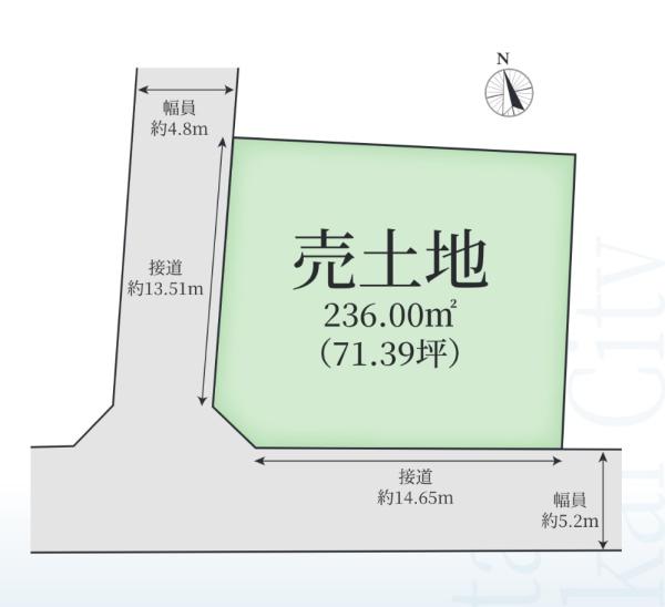 堺市東区北野田　売土地
