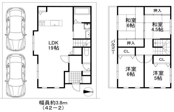 堺市東区大美野　中古戸建