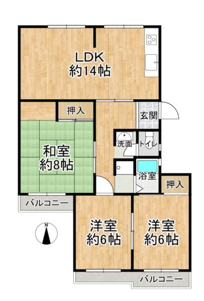 泉北赤坂台住宅弐号棟