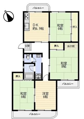 泉北鴨谷台第一次住宅18号棟