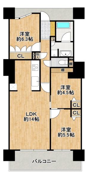 ビッグカーサ堺しらさぎ駅前towercasa　D棟
