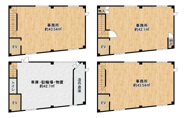 堺市堺区中向陽町1丁　一棟ビル