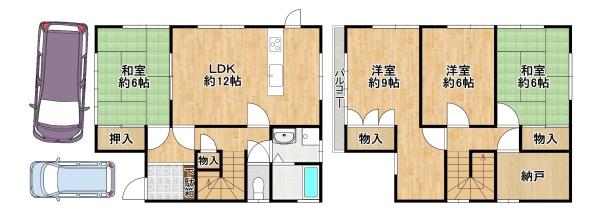 羽曳野市東阪田　中古戸建