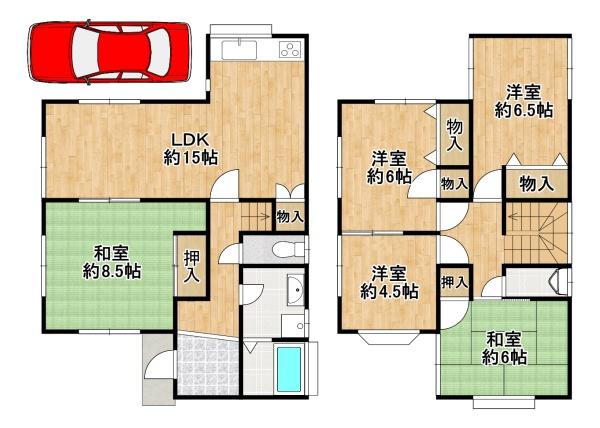 堺市中区福田　中古戸建