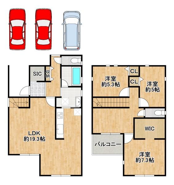堺市西区鳳北町６丁の中古一戸建て