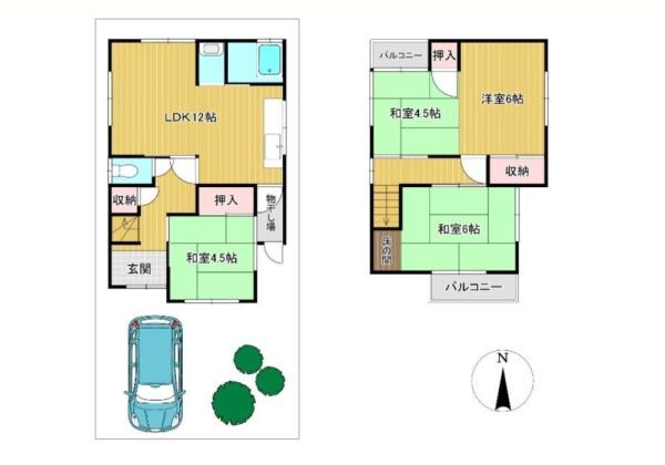 堺市中区深井東町の中古一戸建て