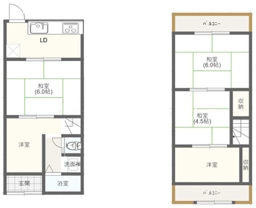 堺市西区浜寺石津町西４丁の中古一戸建て