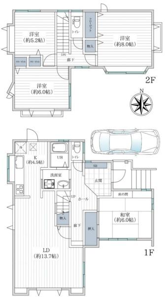 堺市美原区さつき野東3丁　中古戸建