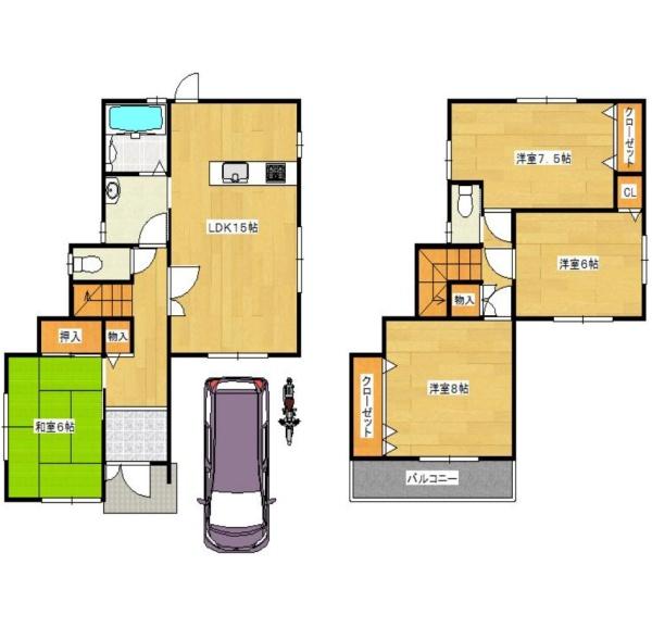 堺市西区上　中古戸建