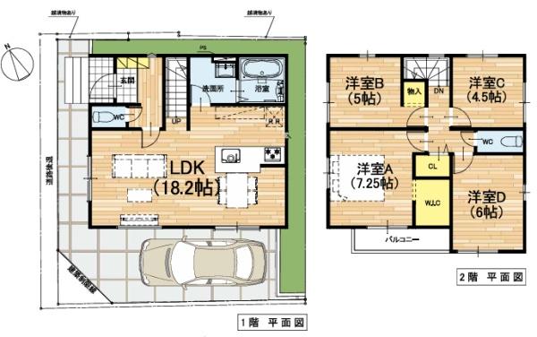 堺市西区浜寺石津町西4丁　新築戸建