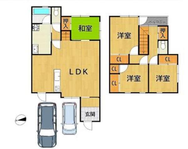 堺市美原区南余部の中古一戸建