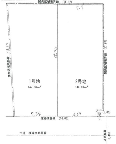 堺市南区槇塚台3丁2号地　売土地