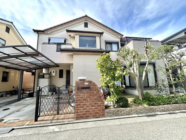 堺市東区高松の中古一戸建て(前面道路含む現地写真)