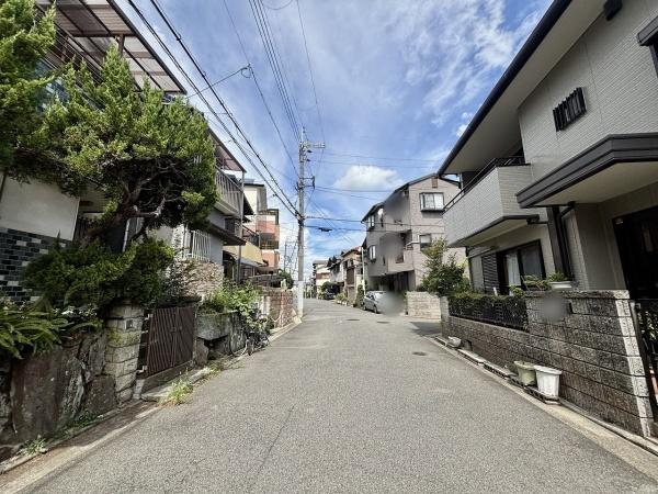 堺市東区南野田の中古一戸建て(前面道路含む現地写真)