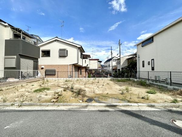 堺市東区北野田の土地(現地土地写真)