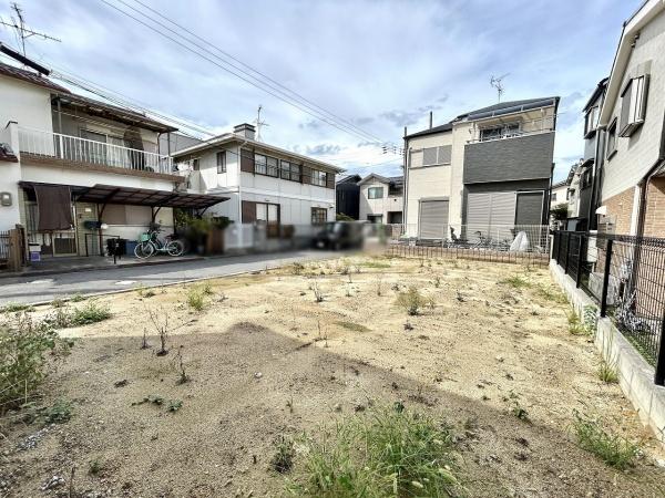 堺市東区北野田の土地(現地土地写真)