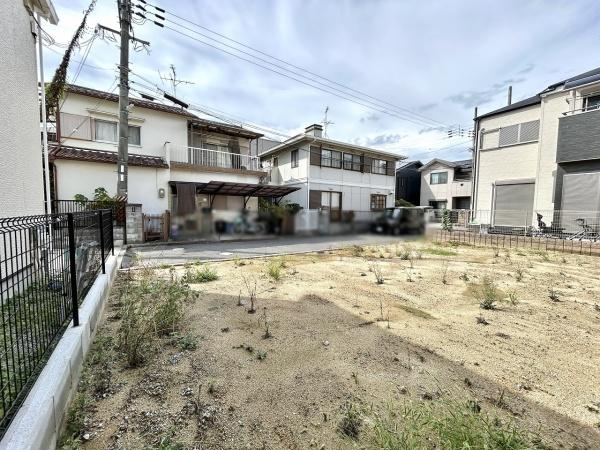 堺市東区北野田の土地(現地土地写真)