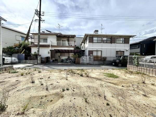 堺市東区北野田の土地(現地土地写真)