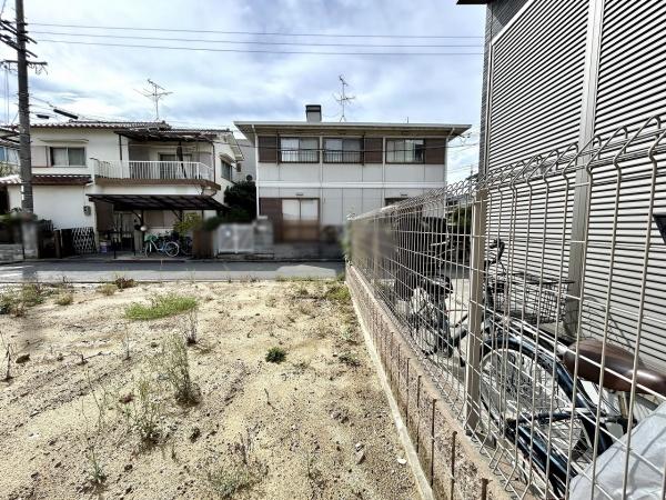 堺市東区北野田の土地(現地土地写真)