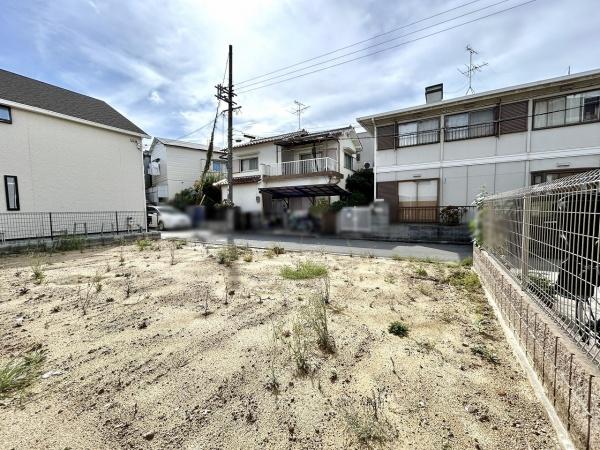 堺市東区北野田の土地(現地土地写真)
