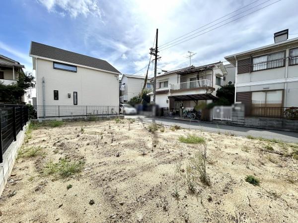 堺市東区北野田の土地(現地土地写真)