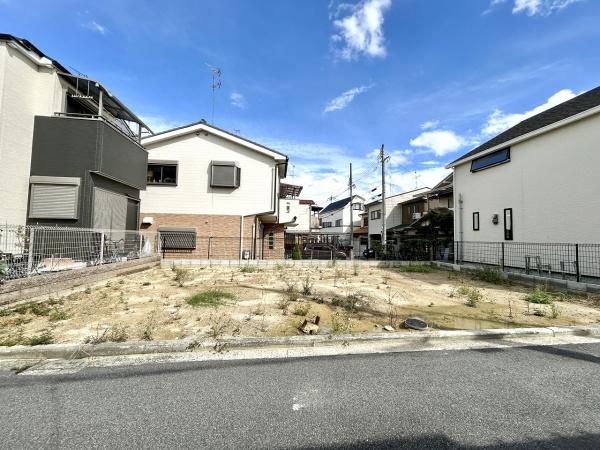 堺市東区北野田の土地(現地土地写真)
