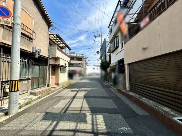 堺市堺区戎島町2丁の土地(前面道路含む現地写真)