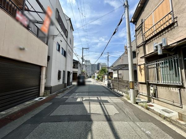 堺市堺区戎島町2丁の土地(前面道路含む現地写真)