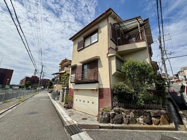 堺市中区土師町1丁の土地(前面道路含む現地写真)