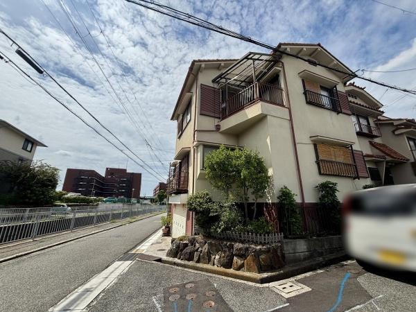 堺市中区土師町1丁の土地(前面道路含む現地写真)