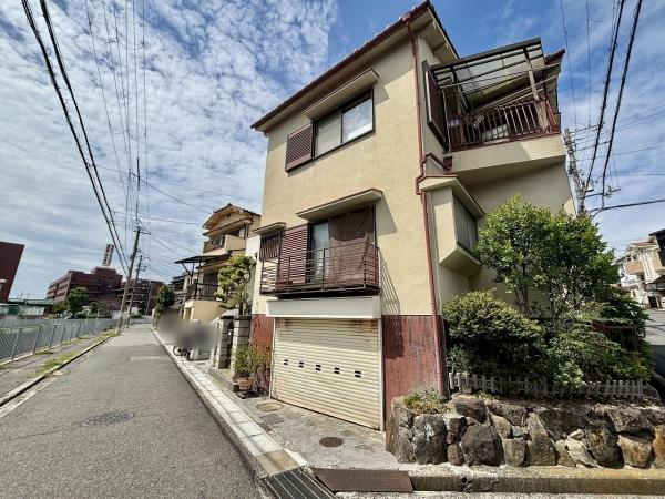 堺市中区土師町1丁の土地(前面道路含む現地写真)