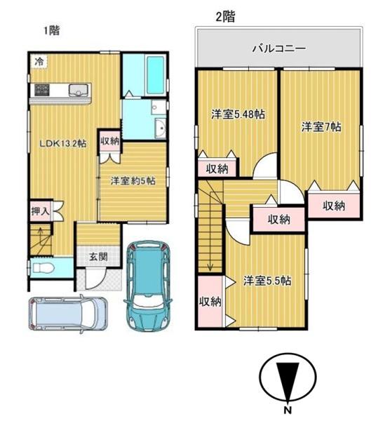 堺市東区日置荘原寺町の中古一戸建て