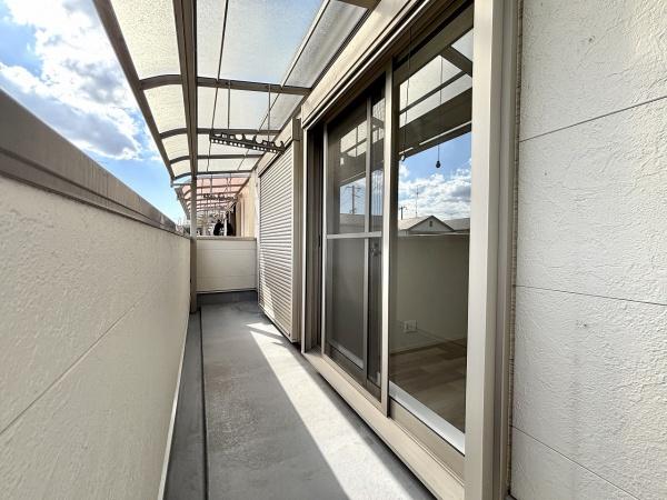 堺市東区日置荘原寺町の中古一戸建て(バルコニー)