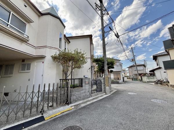 堺市東区菩提町5丁の土地(前面道路含む現地写真)