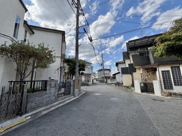 堺市東区菩提町5丁の土地(現地土地写真)