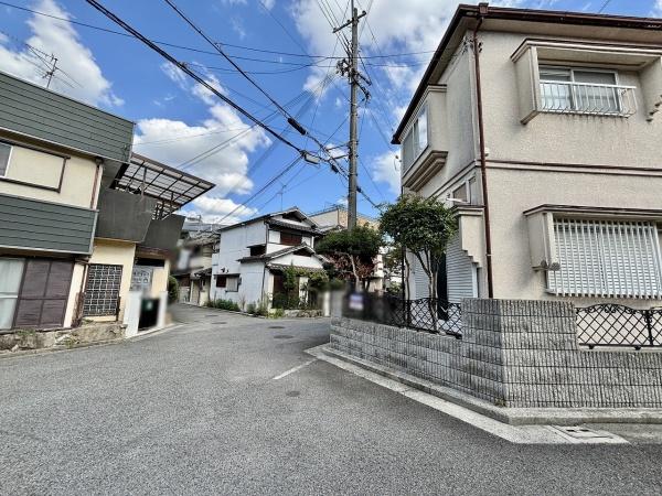 堺市東区菩提町5丁の土地(前面道路含む現地写真)