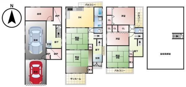 堺市堺区北波止町　中古戸建