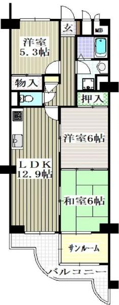 エバーグリーン金岡2号棟