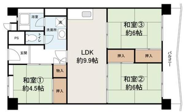 泉北若松台AB住宅弐号棟