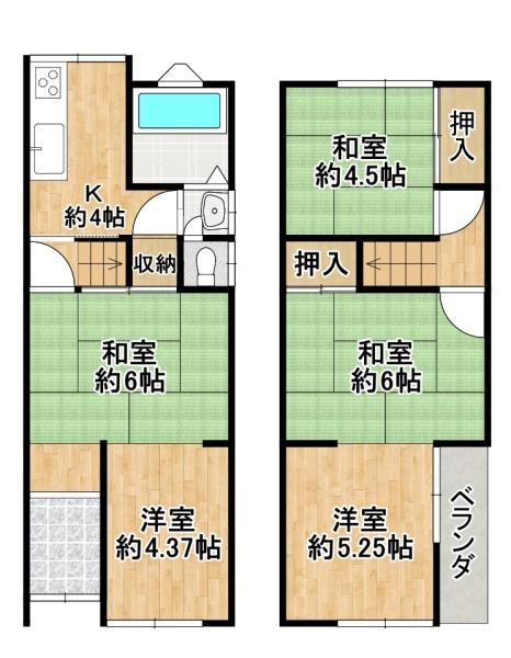 和泉市富秋町2丁目　中古戸建